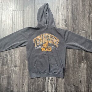 Tennessee Gray Hoodie with Orange Print